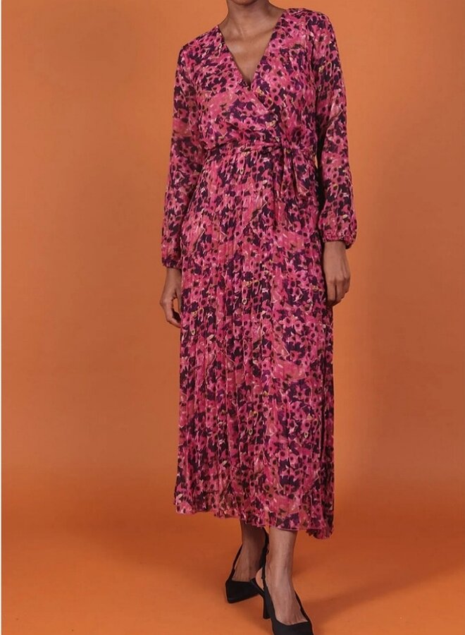 Floral print maxi dress