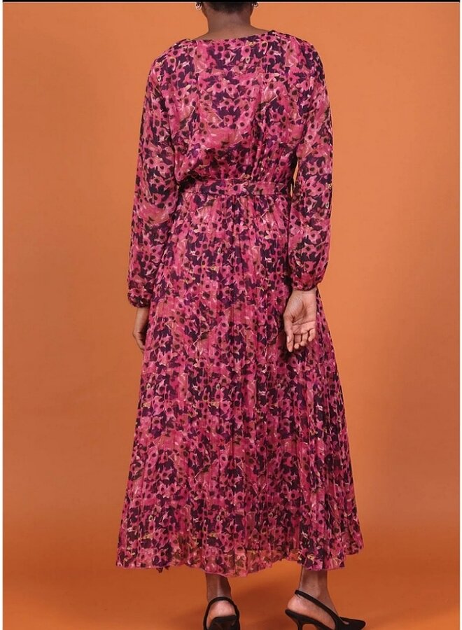 Floral print maxi dress