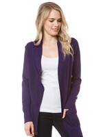 open front knit cardigan with pockets