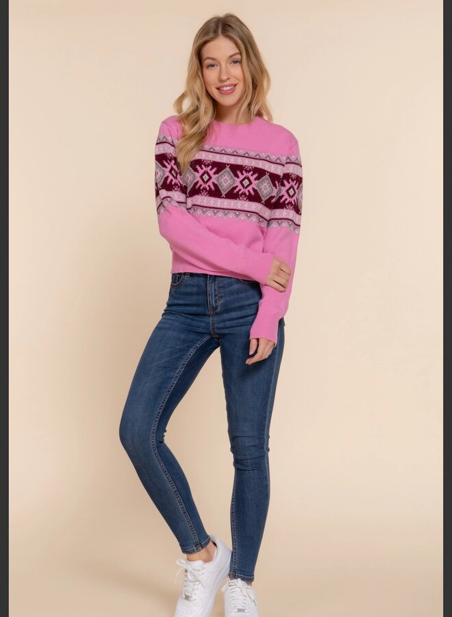 Faire Isle Pattern sweater