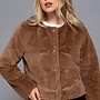 Faux fur jacket