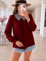 Issyma sequin collar blouse