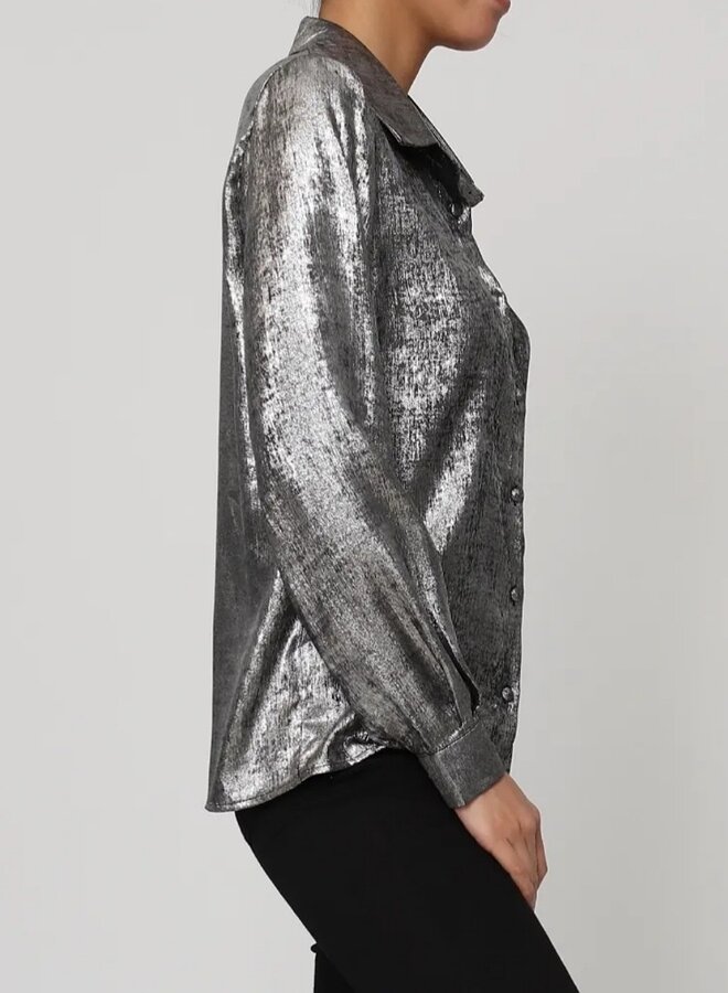 Silver blouse