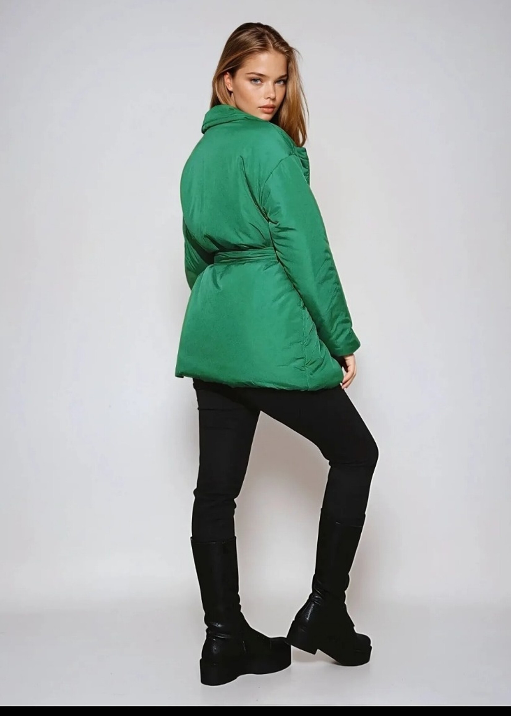 Copperose colorful puff jacket