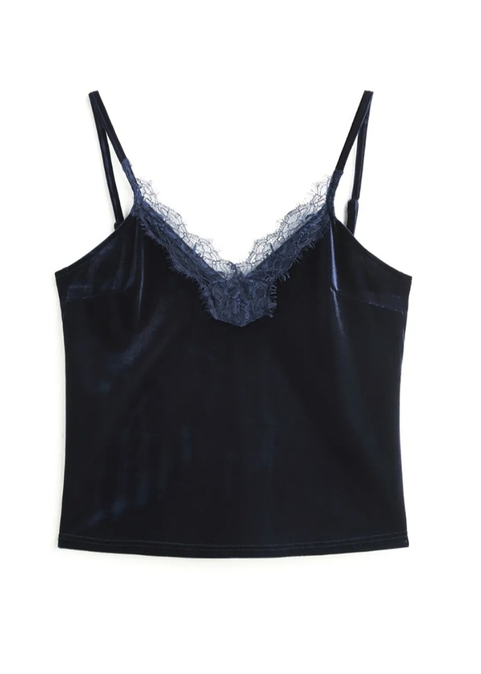 Copperose Adjustable velvet cami