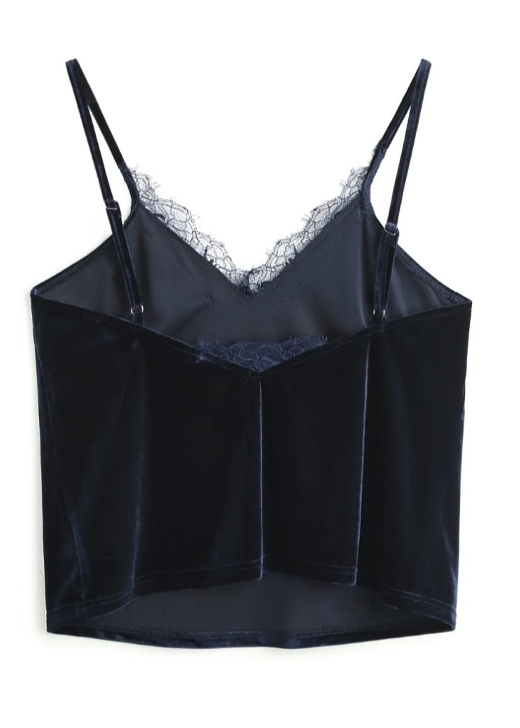 Copperose Adjustable velvet cami