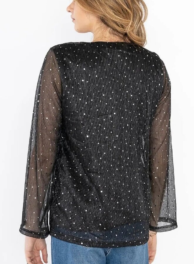 .sparkle and shine long sleeve top