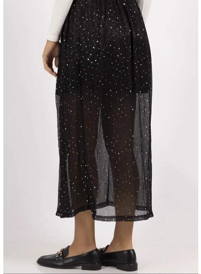 Sparkle and shine midi skirt
