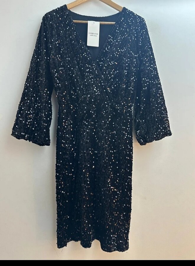 Sequin mid length dress