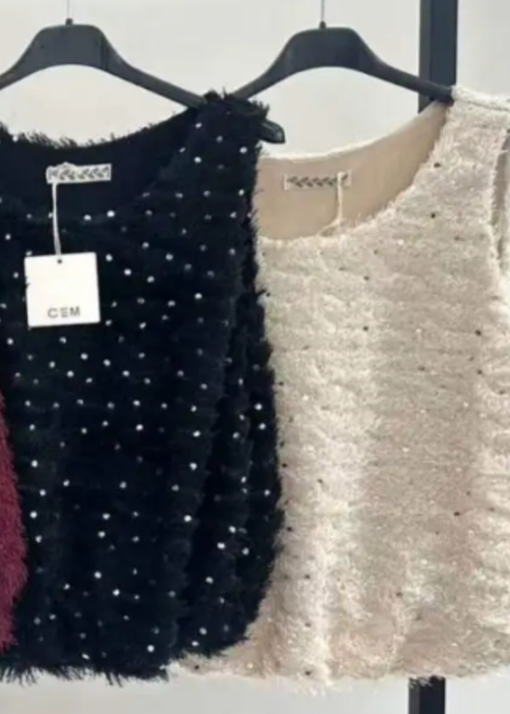 Issyma Textured sparkle  top