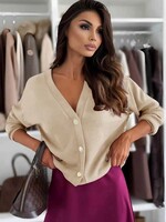 Issyma Super soft gold button cardigan