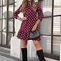 Polka Dot shift dress