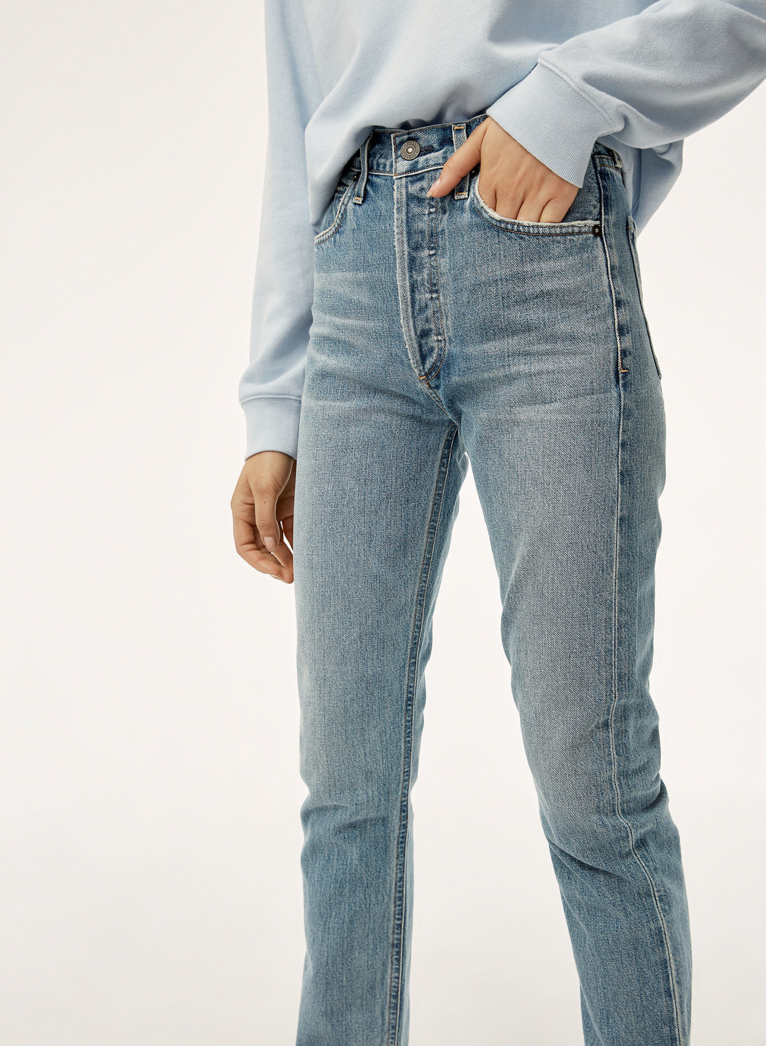 charlotte high rise straight jeans