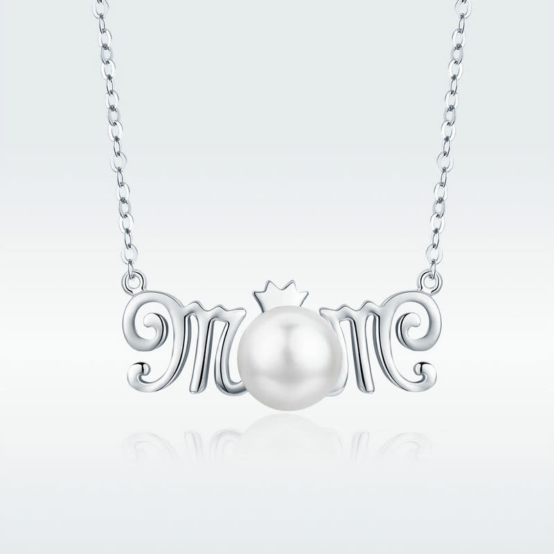925-Silver FW Pearl Mom Necklace NR50