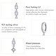 925-Sterling Silver Earrings ER170