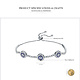 925-Sterling Silver Bracelet BR15