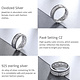 925 Sterling Silver Ring RR92