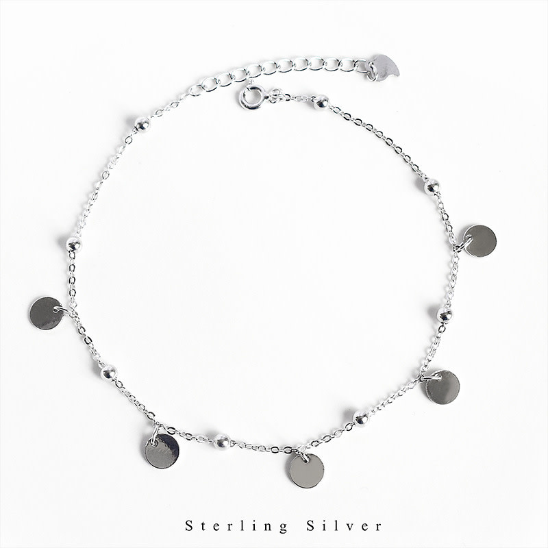 925-Sterling Silver Anklet AZ2