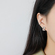 925-Sterling Silver Earrings EZ85 Gold