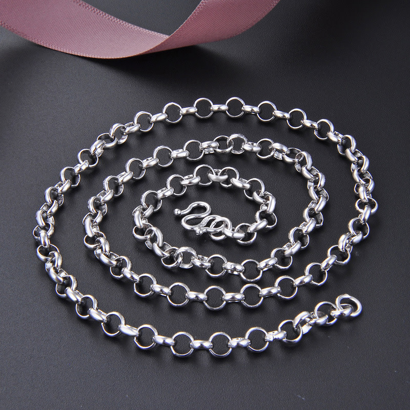 925-Sterling Silver Necklace NZ54