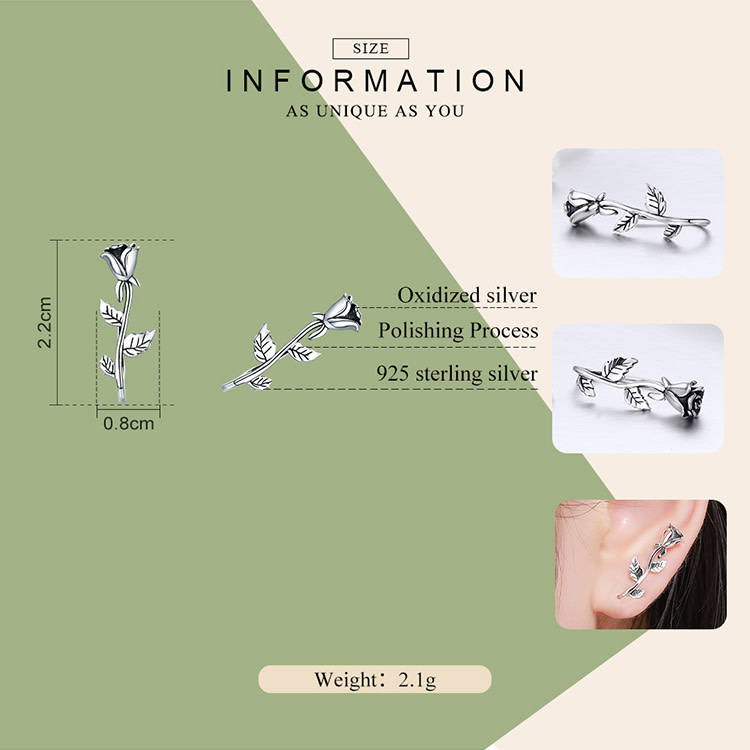 925-Sterling Silver Earrings ES248