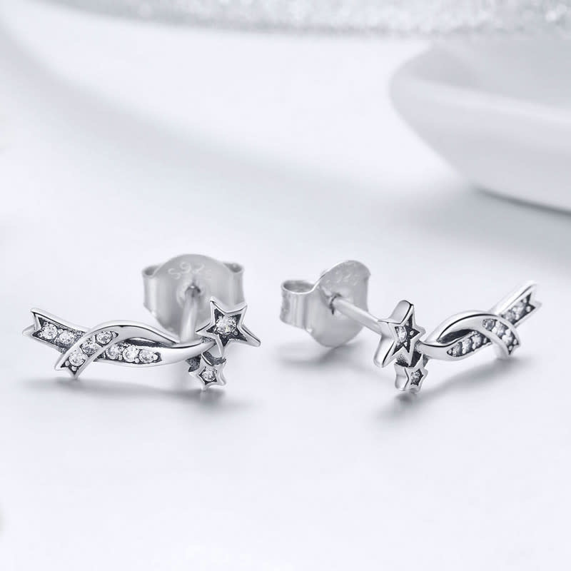925-Sterling Silver Earrings ES256