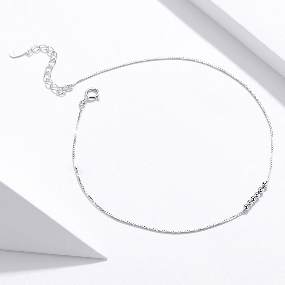 925-Sterling Silver Anklet AS76