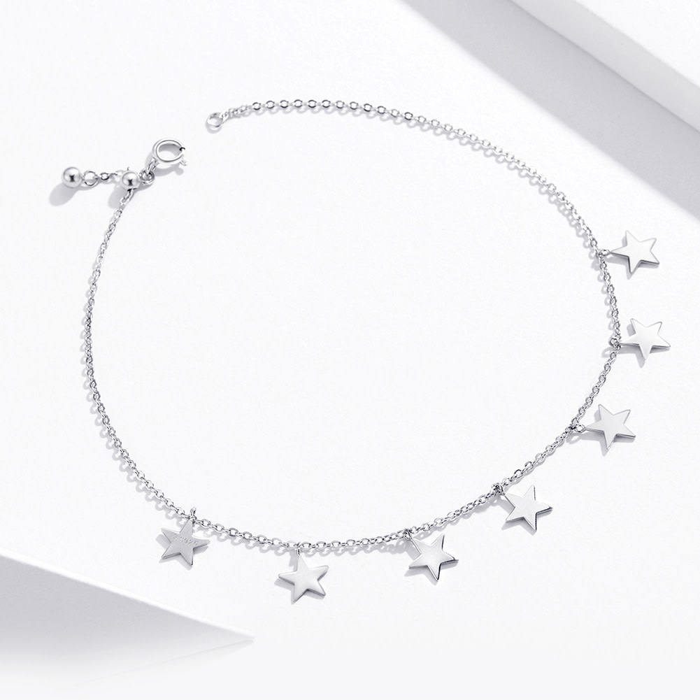 925-Sterling Silver Anklet AS77