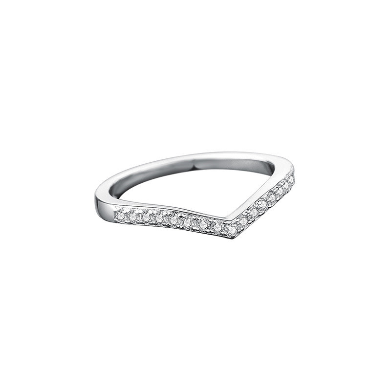 925-Silver Moissanite Diamond Ring RL60