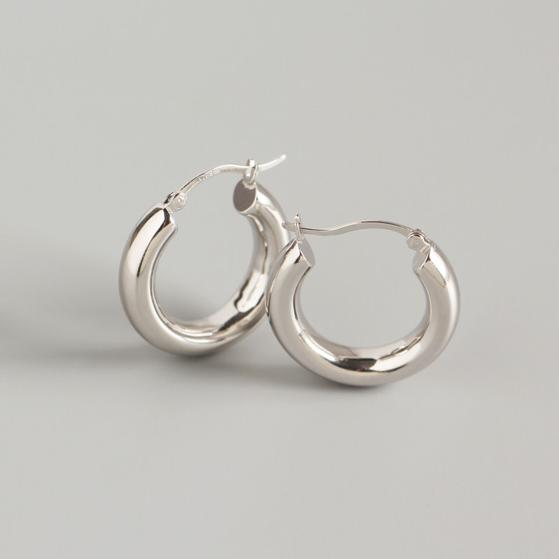 925-Sterling Silver Earrings EL127