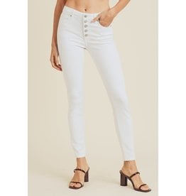 just usa white jeans