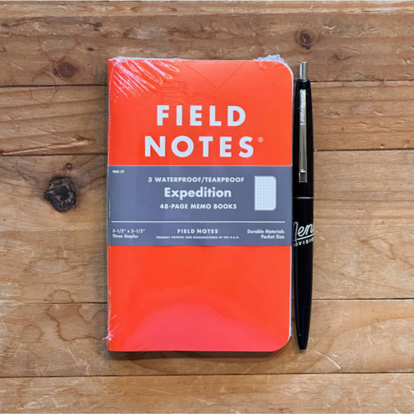 Field Notes FIELD NOTES EXPEDITION WATERPROOF 3-PACK