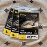 Rio Products RIO POWERFLEX PLUS 9' LEADERS - 2-PACK
