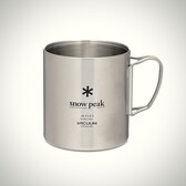 SNOW PEAK STAINLESS DOUBLE WALL MUG 450 - Mend Provisions