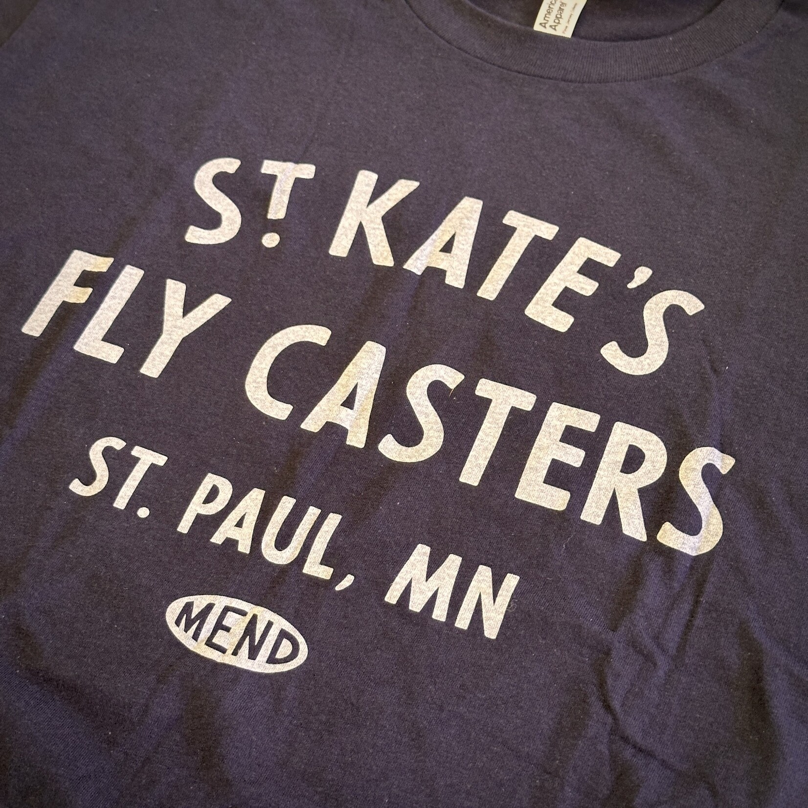 Mend ST. KATE'S FLY CASTERS T-SHIRT
