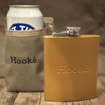 HOOKÉ HOOKÉ HIP FLASK - CAMEL