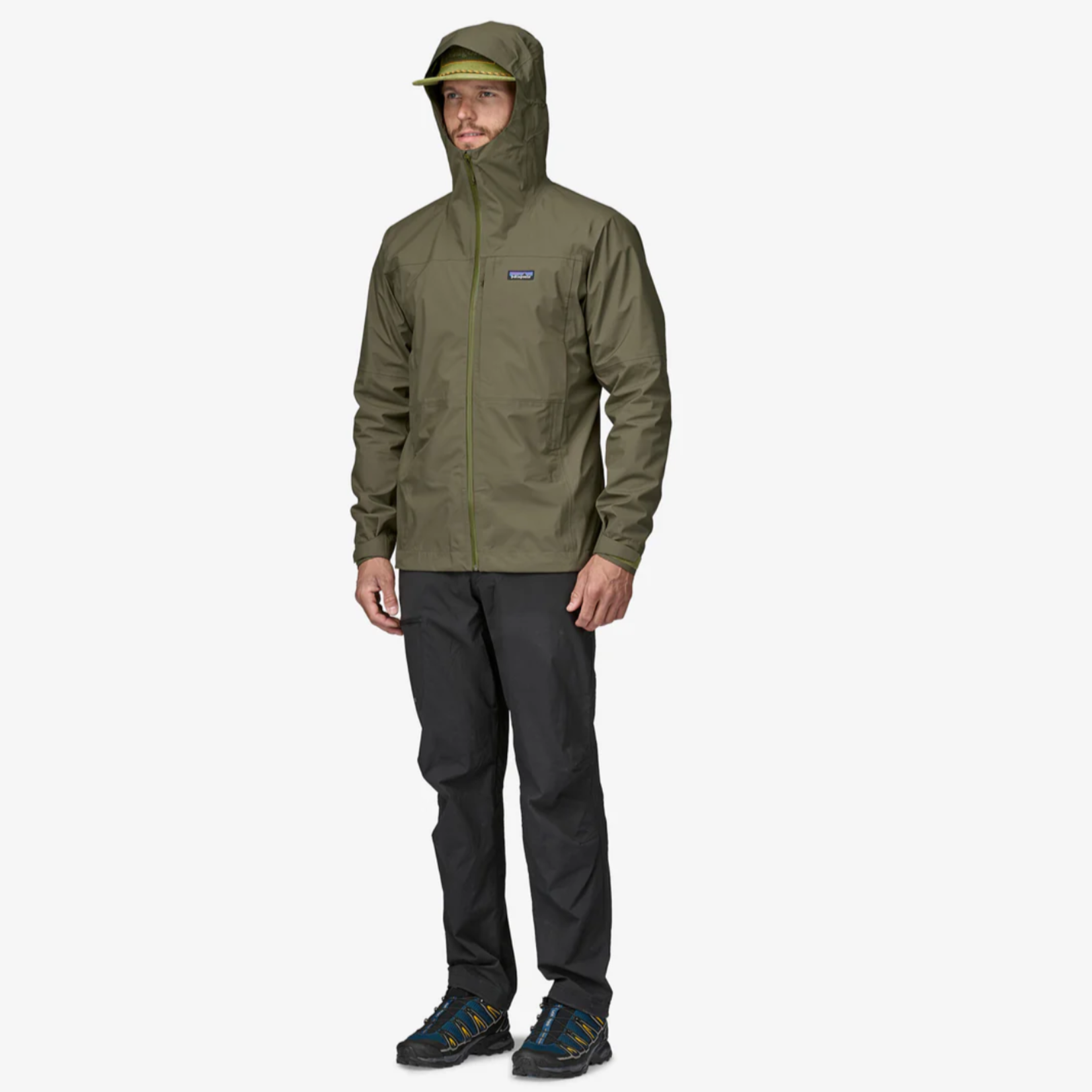 Patagonia Patagonia Men's Boulder Fork Rain Jacket - Smolder Blue