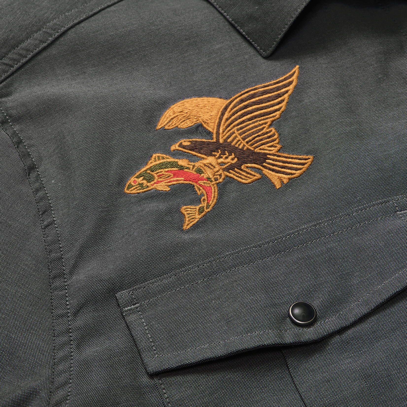 Howler Bros. Howler Bros. Gaucho Snapshirt - Osprey Prey