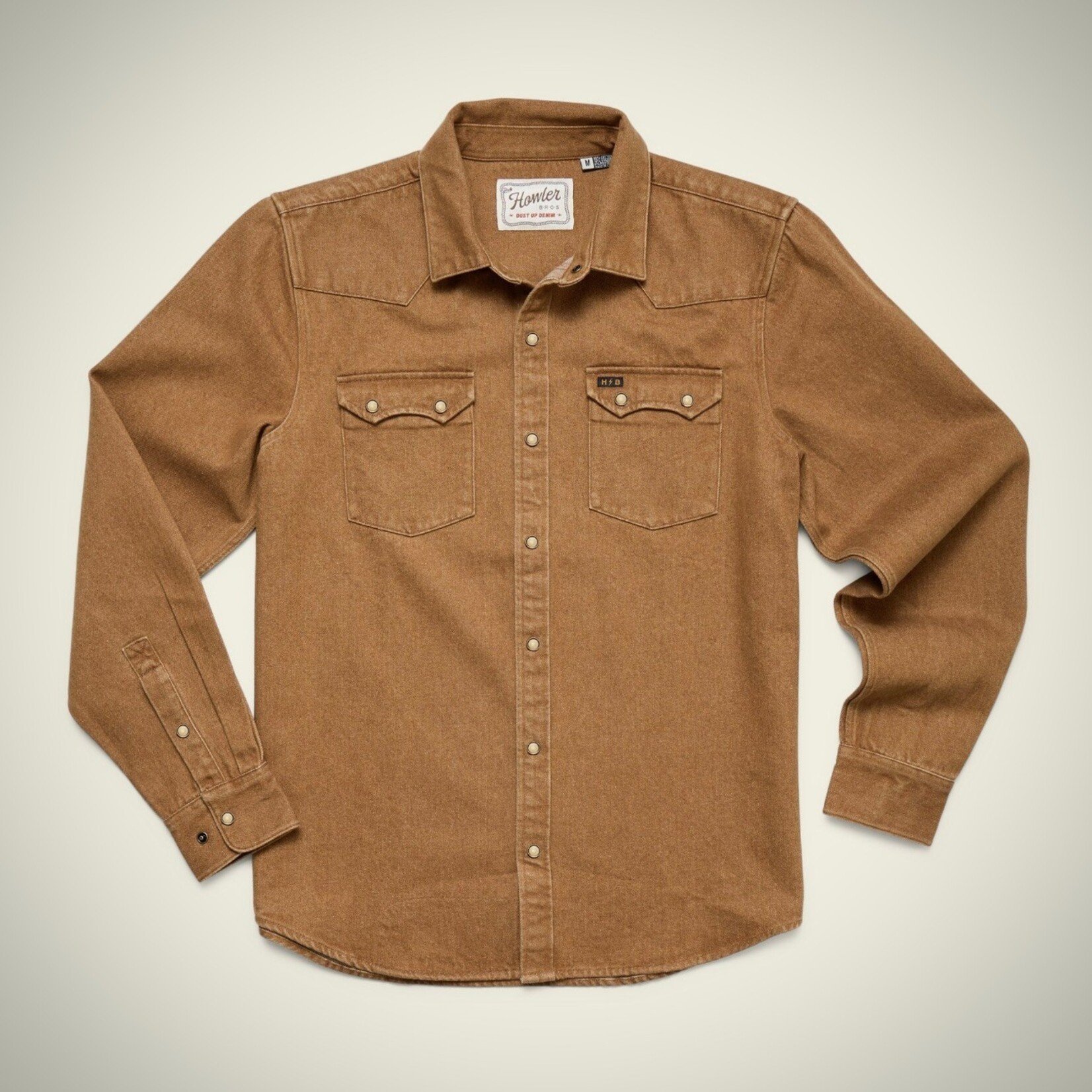 Howler Bros. Dust Up Denim Shirt - Owens Oaker Wash