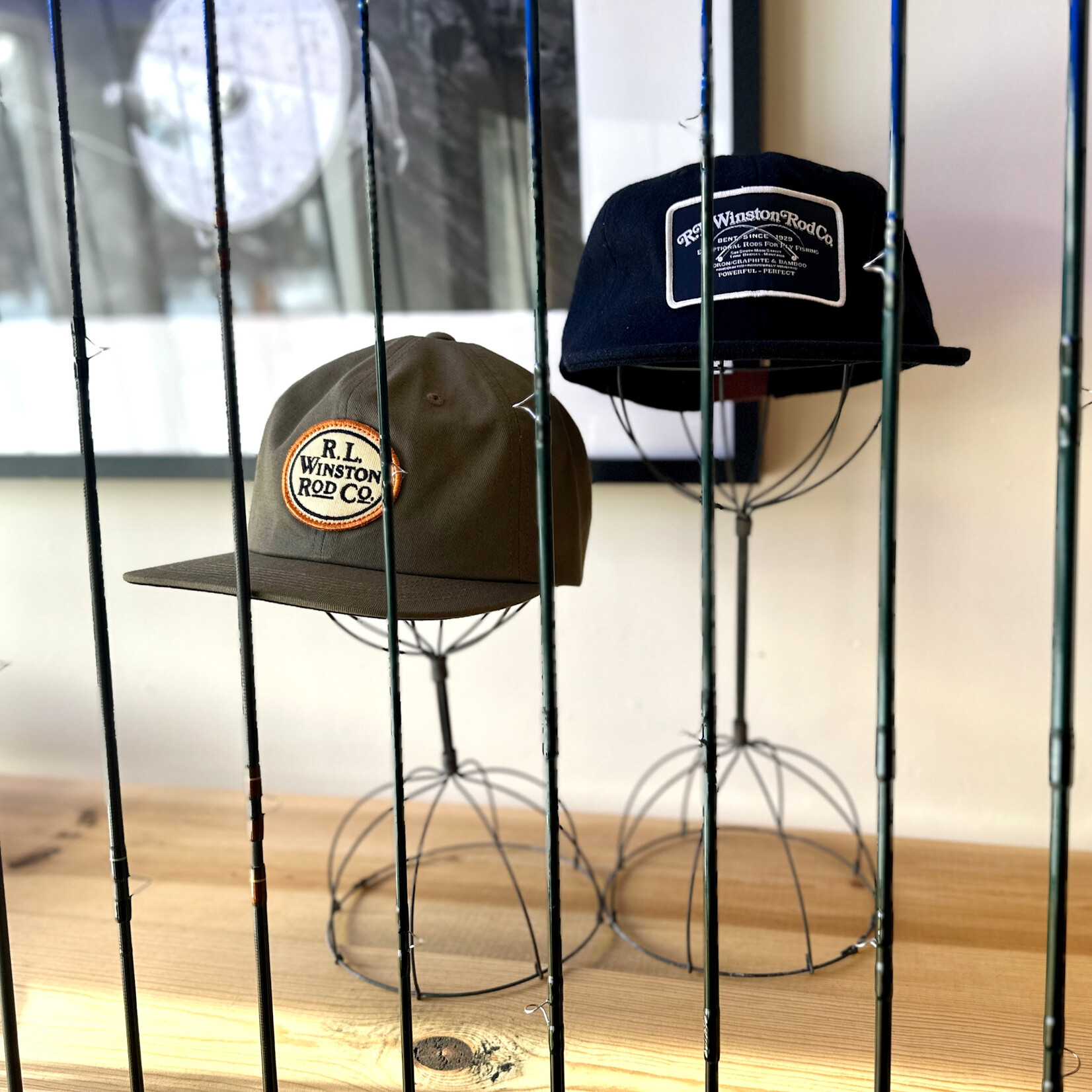 RL Winston Rod Co. Winston Rod Co. "Powerful Perfect" Black Wool Cap - One Size