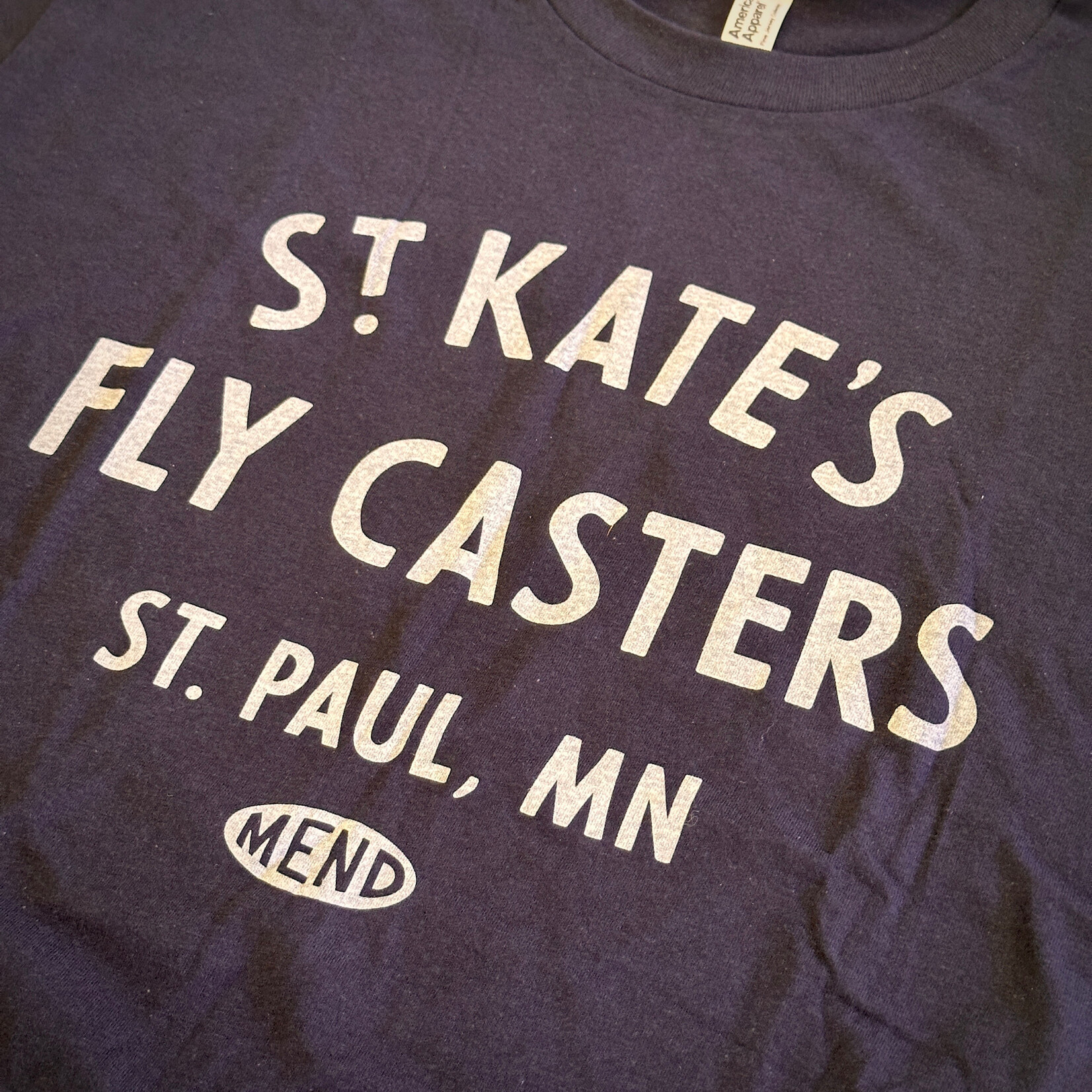 Mend ST. KATE'S FLY CASTERS T-SHIRT