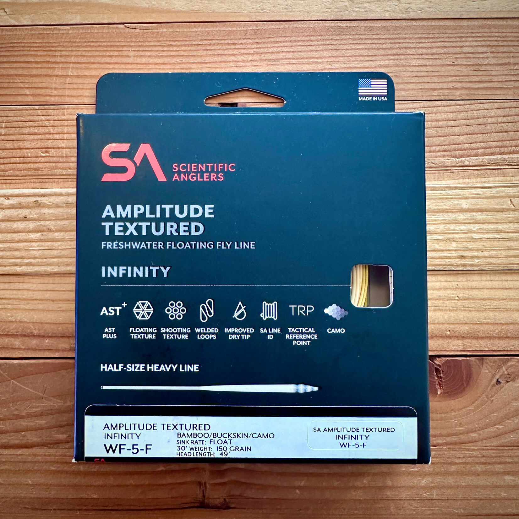 Scientific Anglers SA Amplitude Textured Fly Line - Infinity Taper