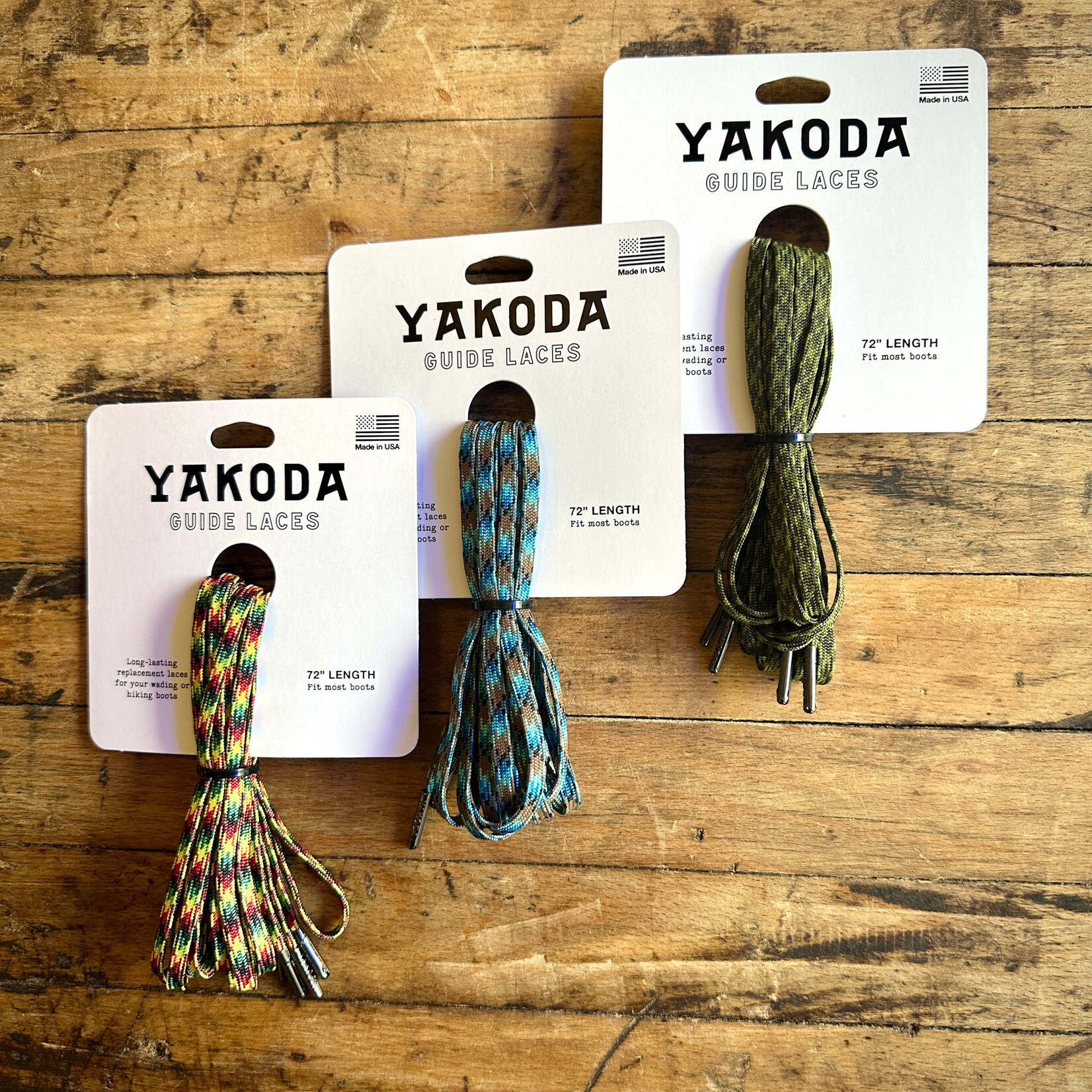 Yakoda Yakoda Guide Wader Boot Laces - 72" Length