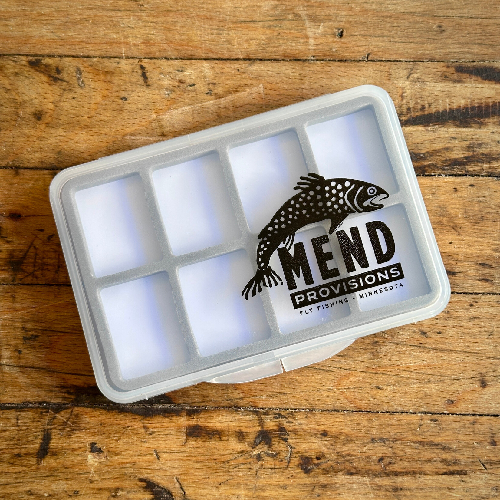 Mend Fly Box - Ultra Slim Medium 5"x3.5"x1/2" - Magnetic