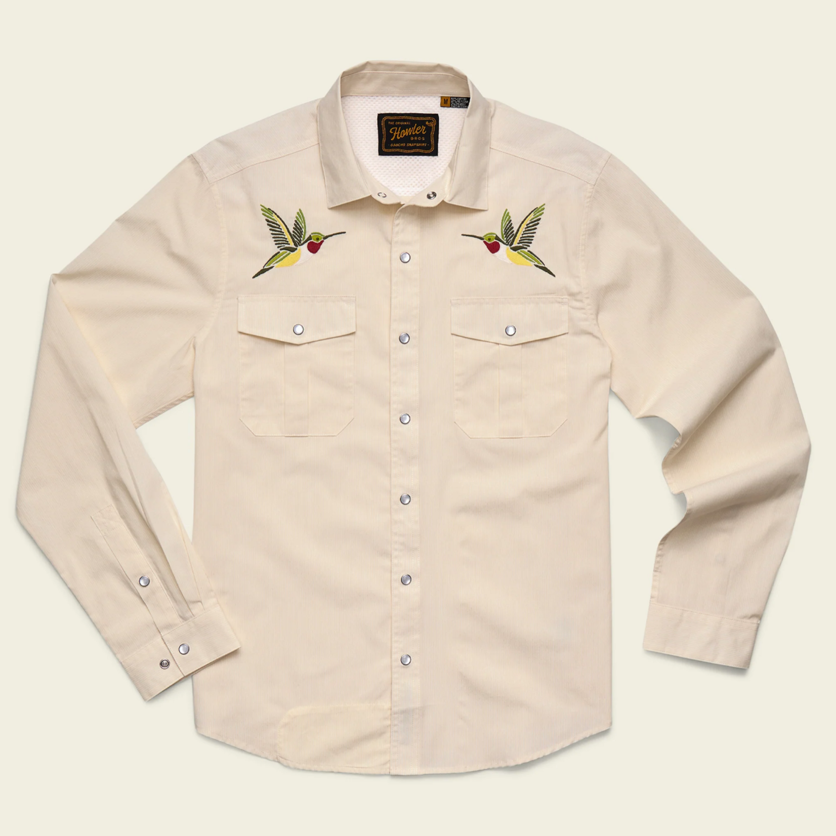 Howler Bros. Gaucho Snapshirt - Nectar Seekers Natural