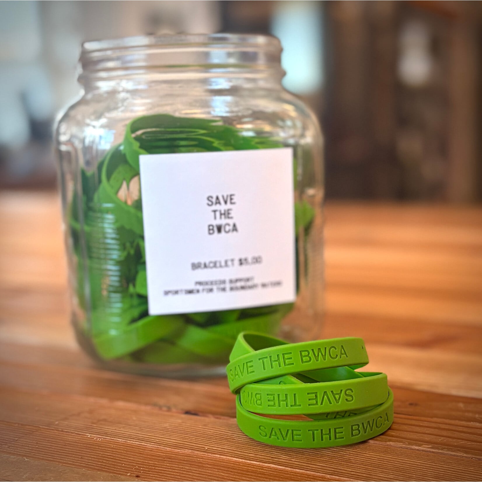 Save the BWCA Bracelet