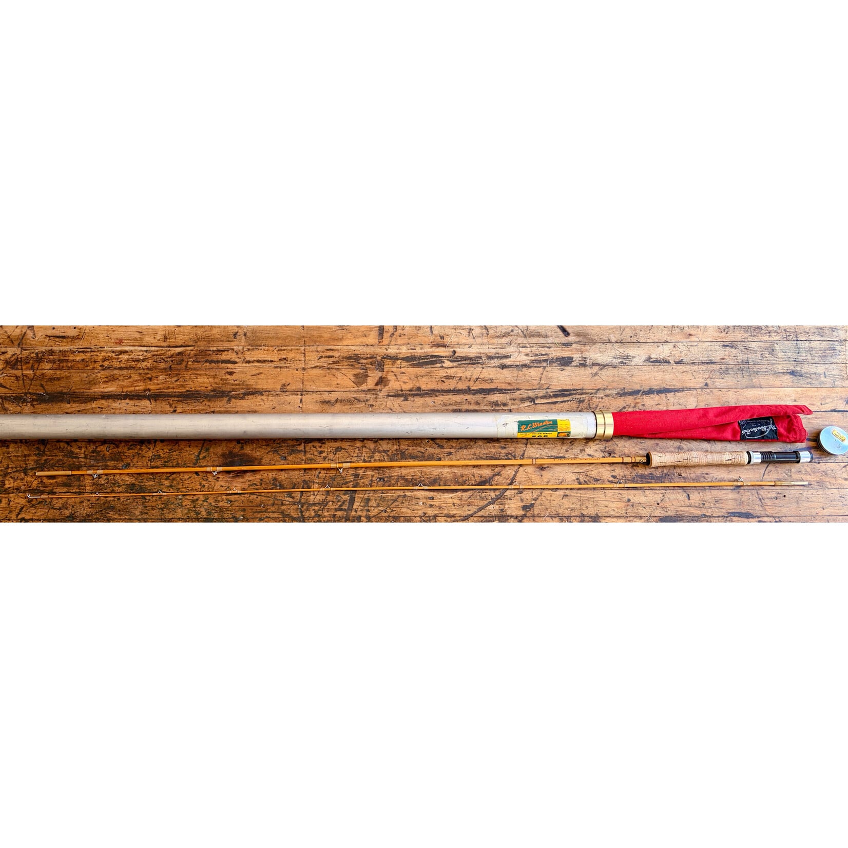 RL Winston Bamboo Fly Rod 8' 5wt 2/1 Used/Vintage