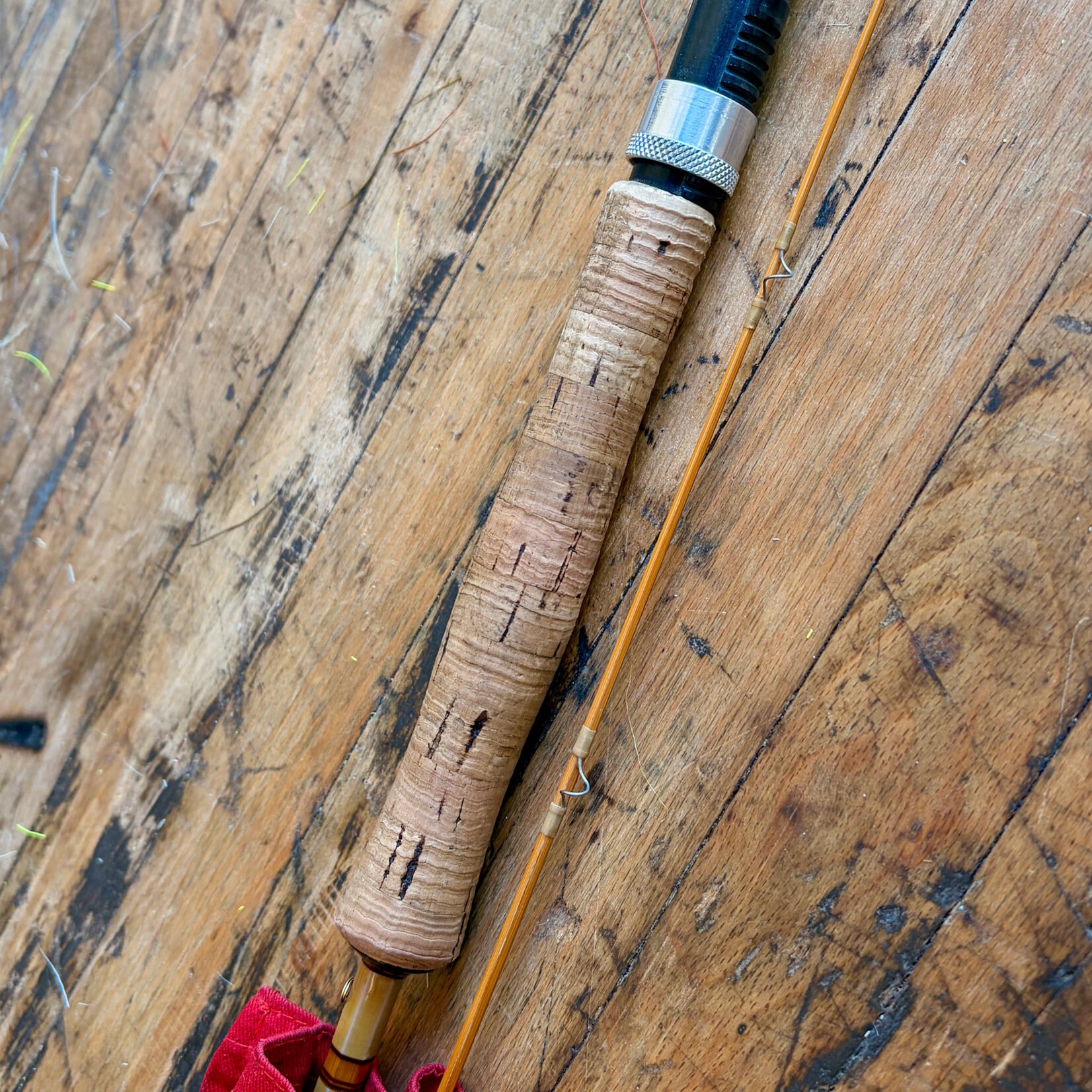 RL Winston Bamboo Fly Rod 8' 5wt 2/1 Used/Vintage