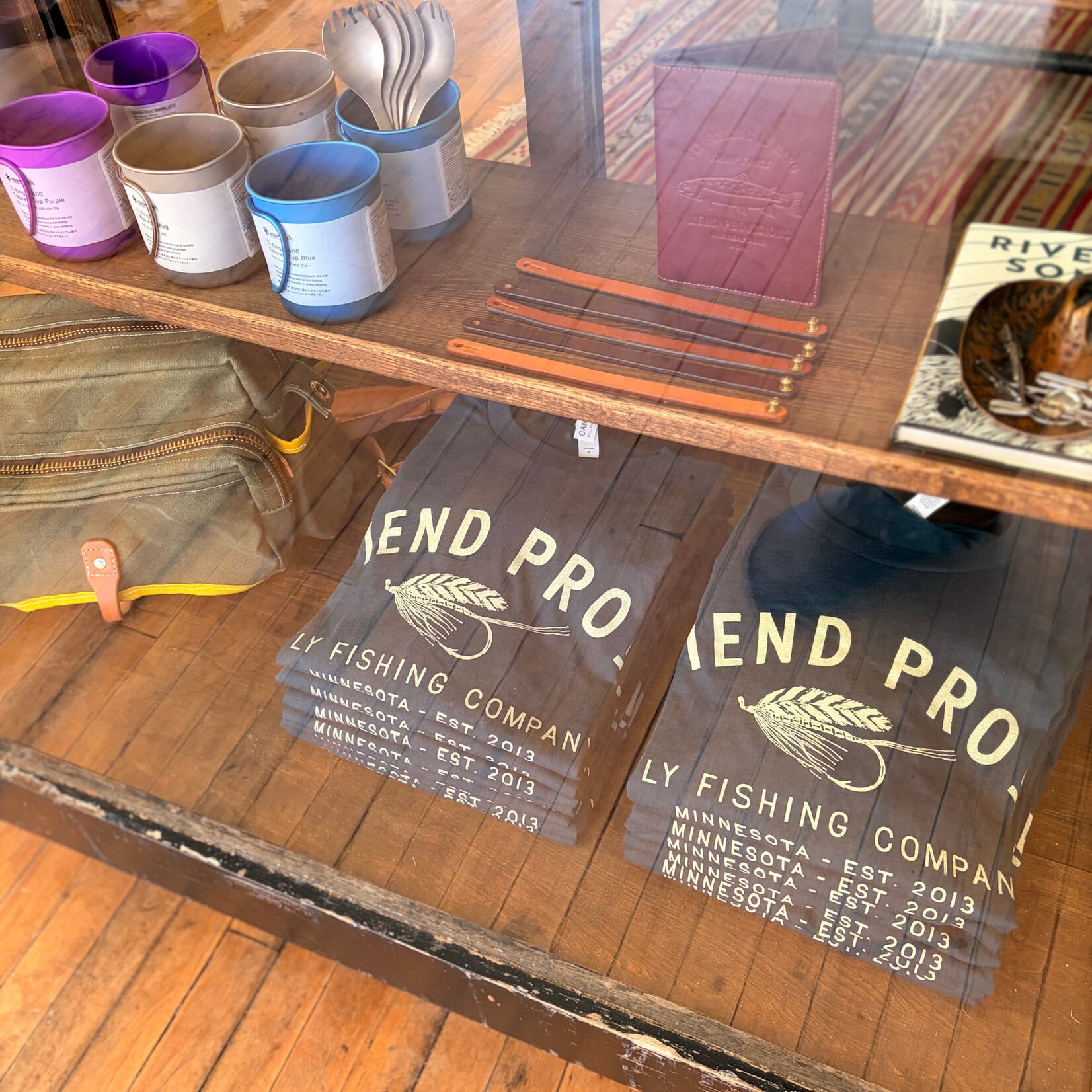 Mend Prov. T-shirt - Deep Water Blue