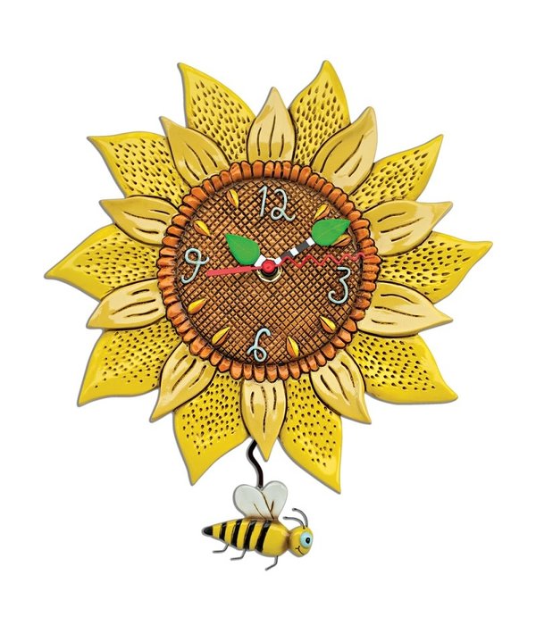 Allen Design- Sunflower Bee Clock